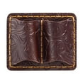 thumbnail image 3 of Pen Holder with Clip Double Hole Leather Pen Clip Holder for Notebook Journal, 3 of 11