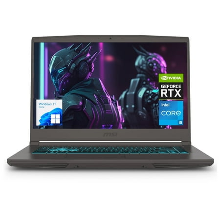 MSI Thin 15 15.6 144Hz Gaming Laptop, Intel i5-13420H, NVIDIA GeForce RTX 4060, 32GB RAM, 1TB SSD