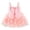 Pink, variant on Coerni Girls Butterfly Applique Tulle Tutu Dress Straps Sleeveless Strap Swing Dresses Birthday Party Princess Dress 1-3 Years