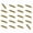 Creamy yellow, variant on CEORPER 20Pcs Maggot Fishing Lures 4Cm Floating Baits Simulation Grub Soft Baits