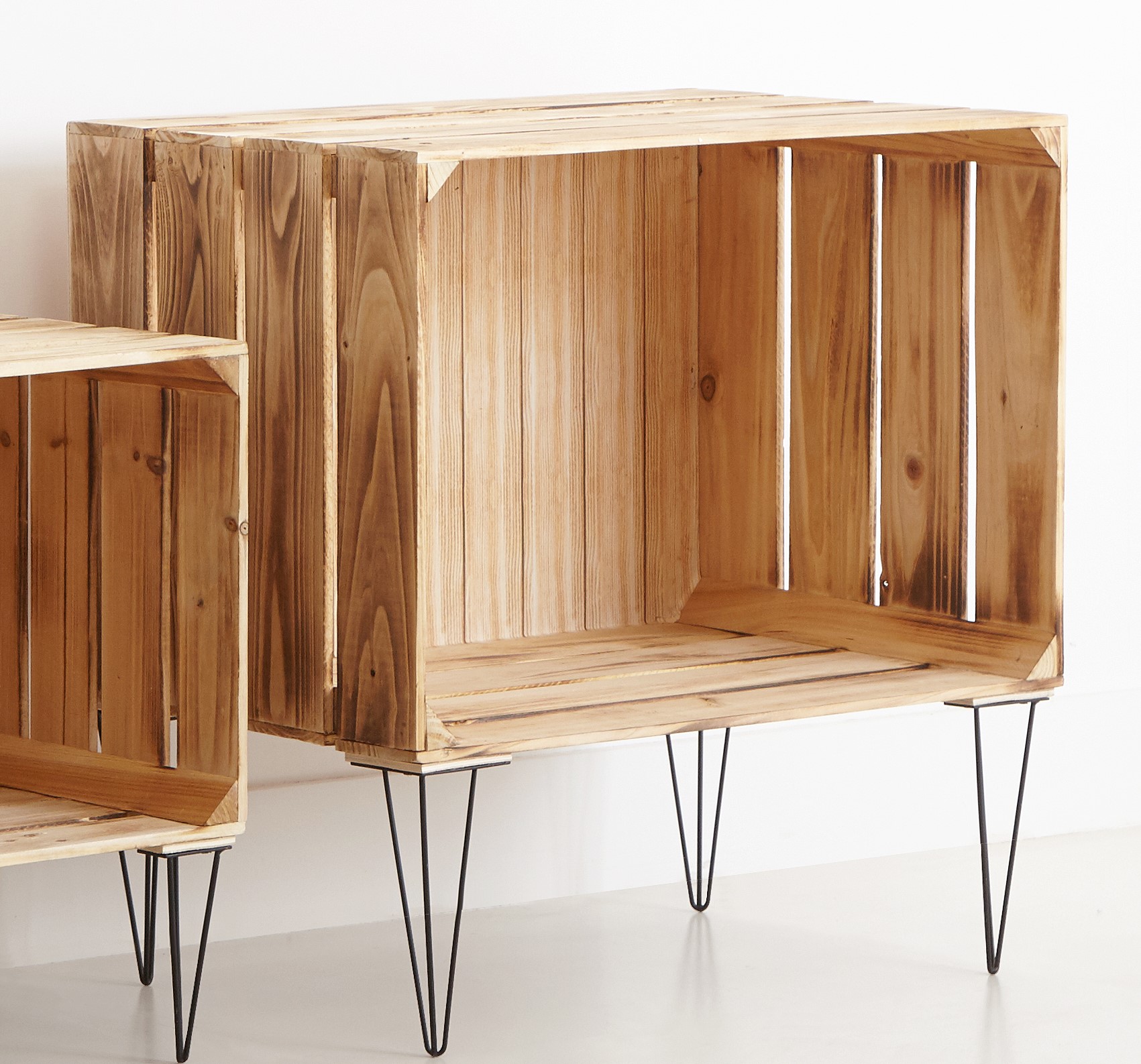 Wood Urban Shop WK639921 Nesting Storage Crates