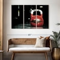 thumbnail image 3 of Elephant Stock Red Vintage Kettlebell Wall Art - Horizontal Multi Panel Canvas - Living Room Wall Decor - Sports Multi Panel - Black And Gray Decor - 50" x 32", 3 of 8