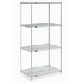 thumbnail image 3 of Global Industrial 21308C Nexel Chrome Wire Shelving, 30 x 21 x 86 in., 3 of 5