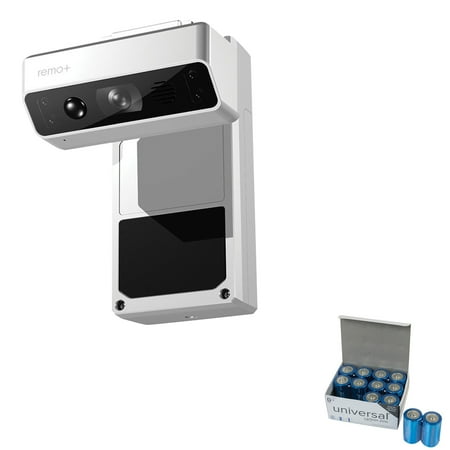 Remo+ DCM1M Over-the-door Smart Doorcam & UPG D 12 Pack