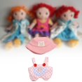 thumbnail image 1 of Mini ropa para muñecas, ropa para muñecas de niña, conjunto de ropa cómoda para muñecas, lindo traje ropa para muñecas para muñeco colgante de estilo A, 1 of 8