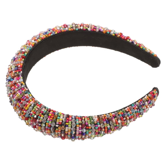 Raindrops Comfortable Headbands for Women's Hair Bead Headdress for Gatherings 1Pack
