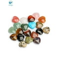 thumbnail image 2 of Deago 10pcs Natural Stone Heart Shaped Reiki Healing Crystals for 7 Chakras Balancing, Crystal Therapy, Meditation, Reiki, Home Decor (Mixed Color), 2 of 9