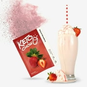 Natural Strawberry Keto Chow Single