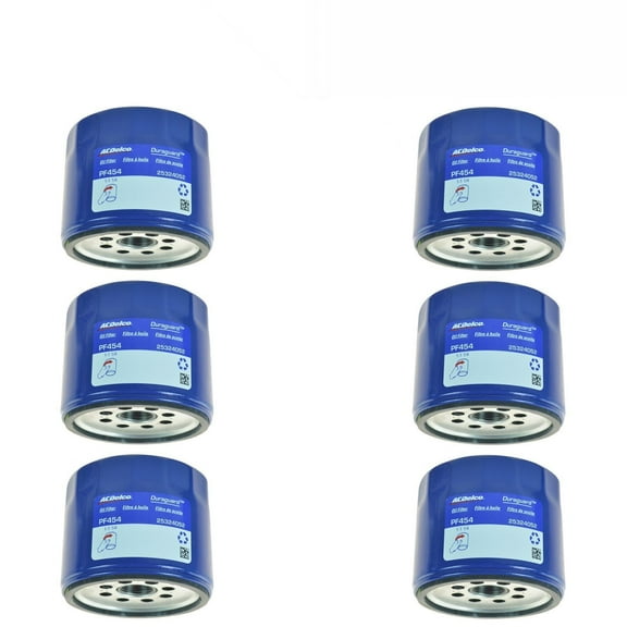 PF454 Oil Filter Kit Set of 6 for Buick for Cadillac for GMC for Pontiac