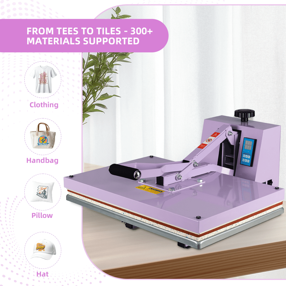 16x24 Manual Heat Press Machine With Slide-out base