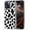 Black White Cow, variant on for iPhone 16 Case Phone Case Clear 2024 6.1",Military Grade Scratch Hard PC and Soft TPU Dual Layer Shockproof Protection Cover | Nautical Charts Turtle