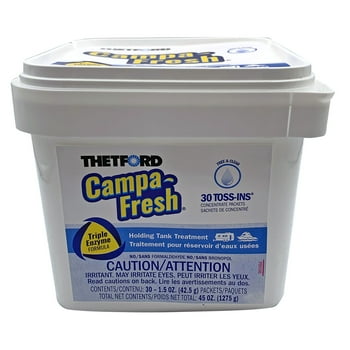 Thetford Campa-Fresh Free and Clear Toss-Ins Holding Tank , 30 Count