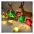 thumbnail image 1 of Santa Head Rope Lights Christmas Led Lights Santa Claus Led Lights Festive Waterproof Hanging Decor for Weddings Parties Home, 1 of 5