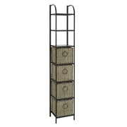 4D Concepts WINDSOR Bookcase w/ Baskets