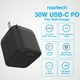 thumbnail image 4 of Cargador de pared USB-C PD de 30 W + Cable de carga de 6 pies Naztech, 4 of 7