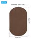 thumbnail image 2 of Uxcell Parche de planchar 4 Pcs 7 x 4 pulgadas Kit de parches de terciopelo para codos, rodillas, pantalones, camisas, chaquetas color café, 2 of 7