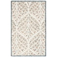 thumbnail image 2 of SAFAVIEH Capri Proinsias Leaves Wool Area Rug, Ivory/Green, 4' x 6', 2 of 12
