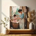 thumbnail image 6 of Mother and Child Canvas Art/Painting， Suitable for Living Room， Bedroom， Kitchen， Dining Room，udio， and Apartment Decor., 6 of 8