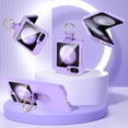 thumbnail image 5 of Case for Galaxy Z Flip 5 5G (2023), Z Flip 5 Ultra Slim Case with Metal Ring Holder & Tempered Glass Camera Screen Protector for Women Girls, Matte PC Case for Samsung Galaxy Z Flip 5 - Purple, 5 of 16