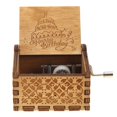 thumbnail image 2 of Wooden Desktop Decorations Fashion Retro Musical Box for Birthday Christmas Gift, 2 of 5