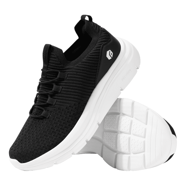 FitVille-zapatillas de deporte para caminar para hombre, zapatos ligeros de ancho para pies planos, fascitis Plantar, alivio del dolor en el talón