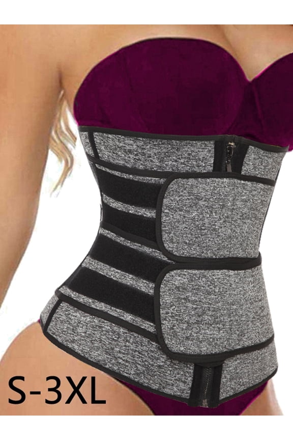 Women's Neoprene Underbust Corset Waist Training Trainer Cincher Sport Girdle Trimmer Belt