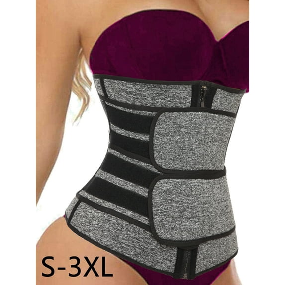 SHAPERIN Women's Neoprene Underbust Corset Waist Training Trainer Cincher Sport Girdle Trimmer Belt