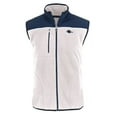 thumbnail image 2 of Men's Cutter & Buck  Oatmeal UTSA Roadrunners Cascade Eco Sherpa Fleece Full-Zip Vest, 2 of 3