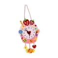 thumbnail image 2 of de Material de reloj de pared DIY, juguetes Montessori, juego colgante creativo, reloj de juguete para pequeños, decoraciones para niñas, Gloria  Reloj de pared de bricolaje, 2 of 9