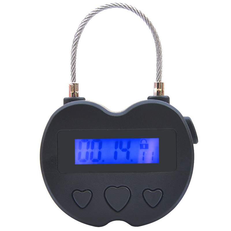 Growment Smart Time Lock LCD Display Time Lock USB Rechargeable