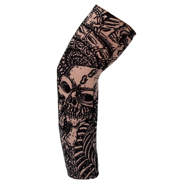 Mangas de tatuajes de flores para brazos Tatuajes deportivos para ciclismo Protección solar Mangas de tatuajes con protección UV