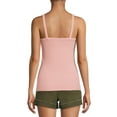 thumbnail image 3 of No Boundaries Juniors' Ribbed Cami Tank Top, 3 of 5