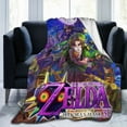 thumbnail image 5 of The Legend Of Zelda Blanket Fuzzy Plush Bed Blanket Cozy Fluffy Air Condition Quilt For Adults Kids, 5 of 6