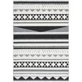 thumbnail image 2 of SAFAVIEH Cottage Fitzroy Geometric Indoor/Outdoor Area Rug, Ivory/Black, 9' x 12', 2 of 10
