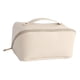 thumbnail image 2 of Neceser de viaje portátil, neceser de viaje impermeable con cremallera, estuche organizador, bolso de cuero PU y divisor, para niñas blanco BLESIY neceser colgante, 2 of 8