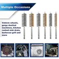 thumbnail image 2 of 12Pc Wire Bore Brush Bore Cleaning Brush Brush Set Stainless Steel Wire Twisted Brush for Drill Impa, 2 of 5