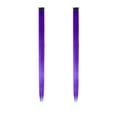 thumbnail image 2 of Wig Savings! Bradem Color Card Wig Piece Long Straight Hair Single Card Two Piece Color Hair Extension Piece Gradient Hanging Ear Bleach Dyed Wig, 2X Wig Extensions, 2 of 9