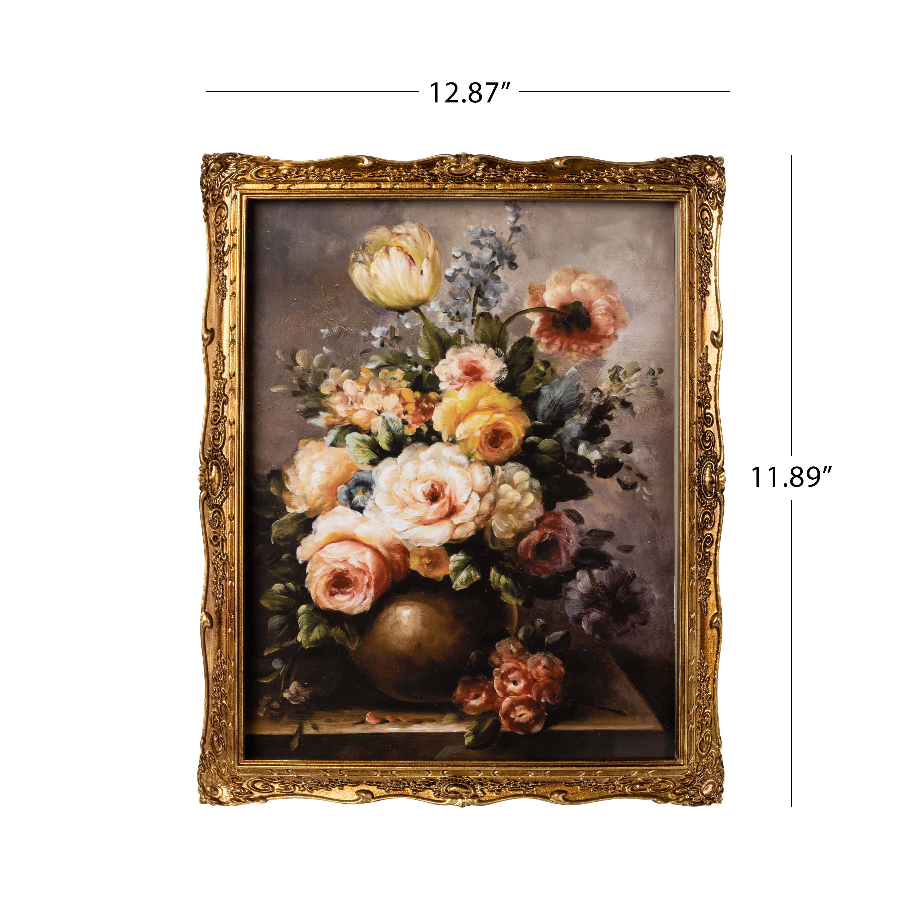 Home Décor Collection Sterling & Noble Home 11x14 Picture Frame - Ornate Gold Photo Frame