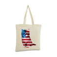 thumbnail image 2 of Awkward Styles American Flag Cat Canvas Tote Bag Cat Book Bag Patriotic Gifts for Cat Lovers USA Cat Shopping Bag American Flag Reusable Shopper Bag USA Gifts Cute Kittens Bag 4th of July Tote Bag, 2 of 5