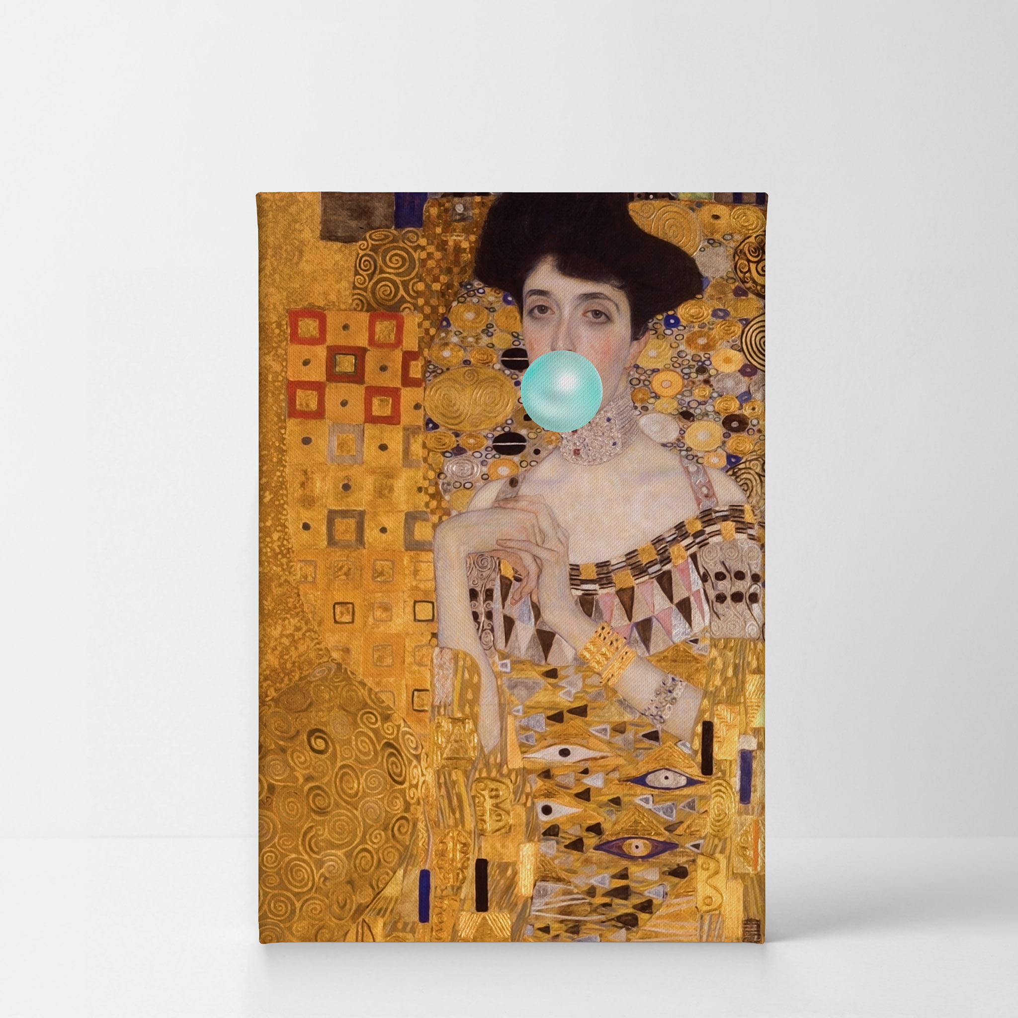 Gustav Klimt Inspired,Golden Woman Painting Of Gustav Klimt,Custom Painting,Masterpiece,Oil Painting Handmade Oil Painting On Canvas