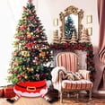 thumbnail image 3 of Gcvizuso Christmas Tree, Christmas Tree Decorations, Christmas Tree Surround With Printing Sequins ThreeDimensional Tree Bottom Decoration Scene Layout Props Christmas Tree Skirt, 3 of 6