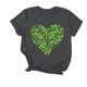 thumbnail image 2 of Tops Cortos para Mujeres Cuello en V Suelto Moda Casual Manga Corta Superior, Halagadora Silueta para el Uso Diario Y Casual, 2 of 6