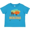 thumbnail image 3 of Inktastic Montana Gift Buffalo Silhouette Boys or Girls Toddler T-Shirt, 3 of 5