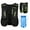 Black with 1.5L Water Bladder, variant on 5L Lightweight Hydration Pack Running Vest with 2*250ml Soft Flask & 1.5L Water Bladder(Black)