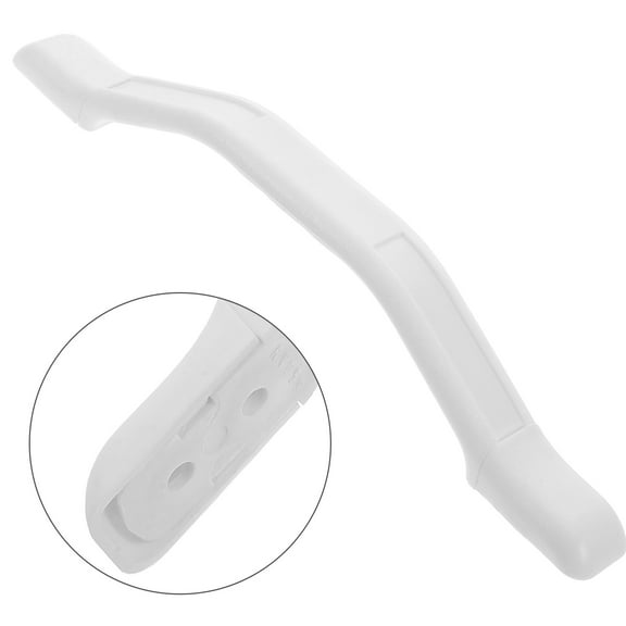 FRCOLOR RV Door Grab Handle Replacement for Travel Trailer Motorhome Trucks RV Door Handle Entry Door Assist Bar Plastic