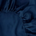 thumbnail image 3 of Fitted Sheets, 500-TC Egyptian Cotton, Full XL (54" x 80") Size Fitted Sheet, 1-PC Fitted Sheet Only, Full XL Size Size Fits 19-22" Deep Pocket Sheets, Navy Blue, 3 of 4