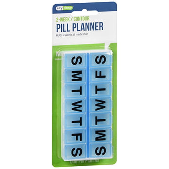 Ezy Dose 14-Day Contour Pill Reminder, Medium