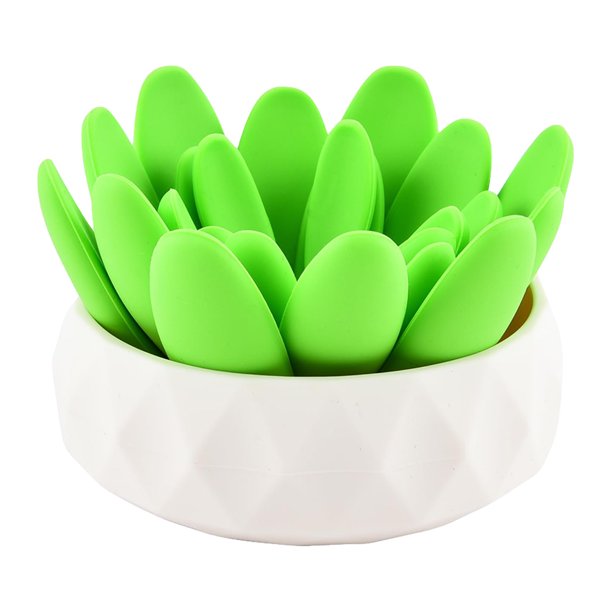Platos almohadilla aislamiento anti -Stavald staveware Mat silicona Forma suculenta () Verde