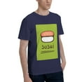 thumbnail image 2 of Bingfone Fresh Sushi Men'S Loose Fit Short-Sleeve Pocket T-Shirt, 2 of 7