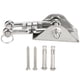 thumbnail image 1 of Gancho para colgar columpio giratorio Eddwiin, hebilla de placa fija de acero inoxidable 304 para bolsa de arena para silla hamaca de yoga, 1 of 14